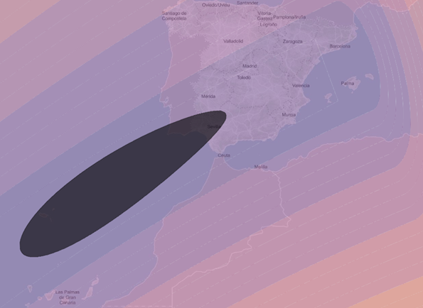 Enlace al visualizador del eclipse del 26 de enero de 2028